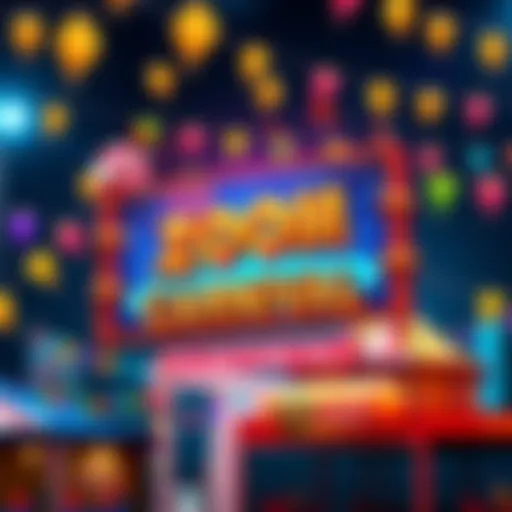 Colorful banner announcing the ZOOM Listing Carnival with prizes and celebration themes