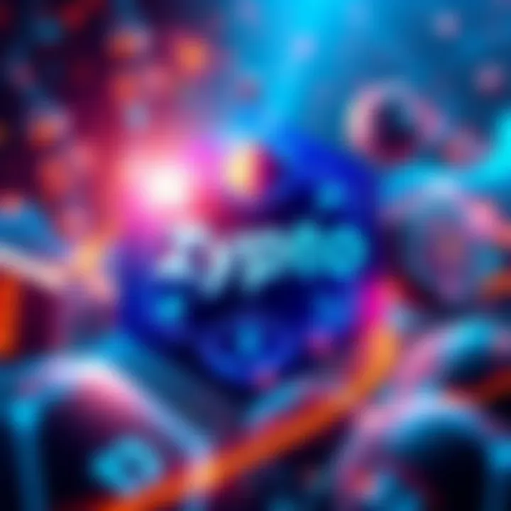 Zypto Launch on Base Network Illustration of the Zypto logo with a backdrop of the Base network, featuring elements that represent fast transactions and low fees in cryptocurrency.